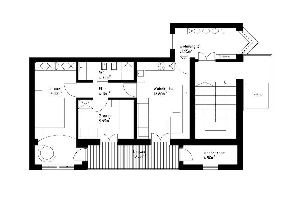 Apartment Genziana Ortisei Quarto foto